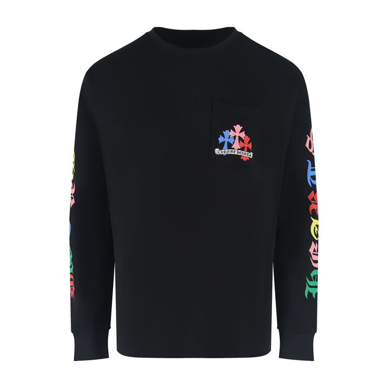 Chrome Hearts 크롬하츠 멀티 컬러 크로스 세머터리 롱슬리브 티셔츠 레플리카 15번 이미지 - 의류 | 세미샵 레플리카 사이트