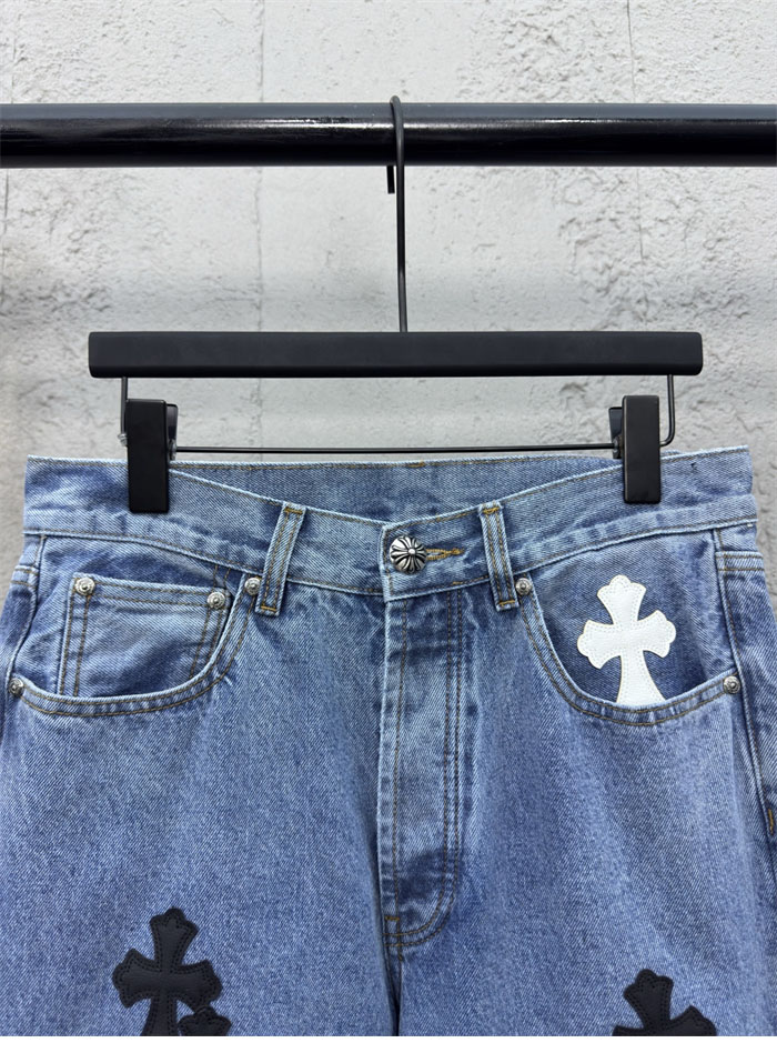 Chrome Hearts 크롬하츠 멀티 크로스 데님 팬츠 레플리카 4번 이미지 - 의류 | 세미샵 레플리카 사이트