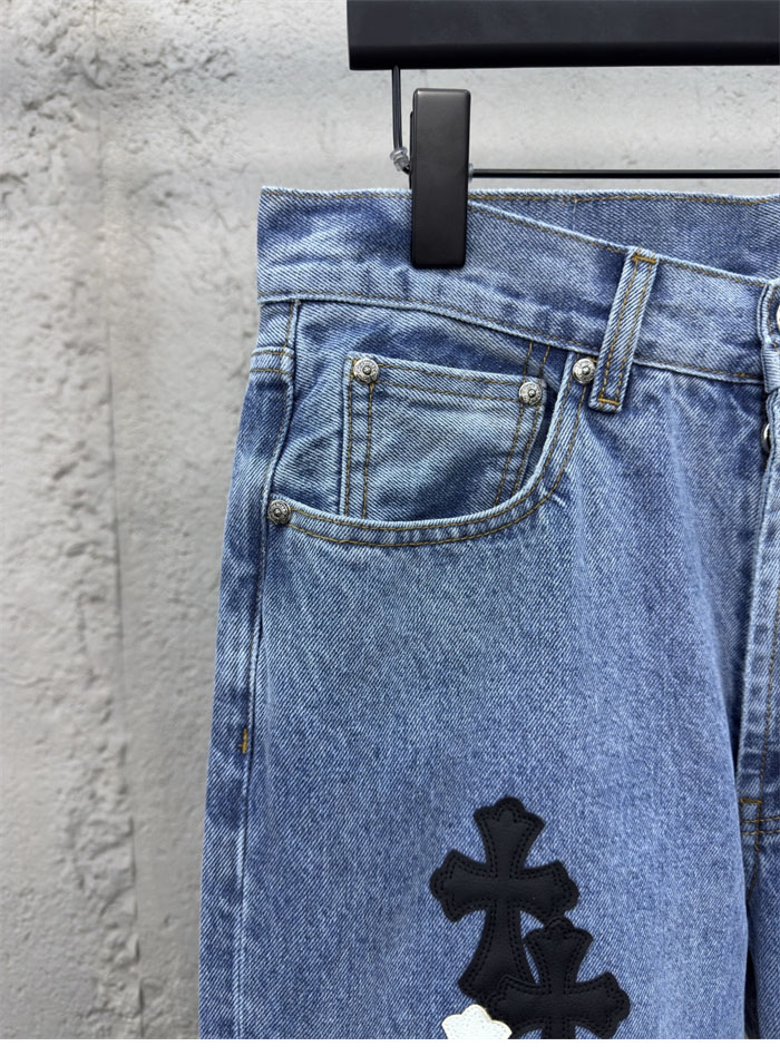 Chrome Hearts 크롬하츠 멀티 크로스 데님 팬츠 레플리카 5번 이미지 - 의류 | 세미샵 레플리카 사이트