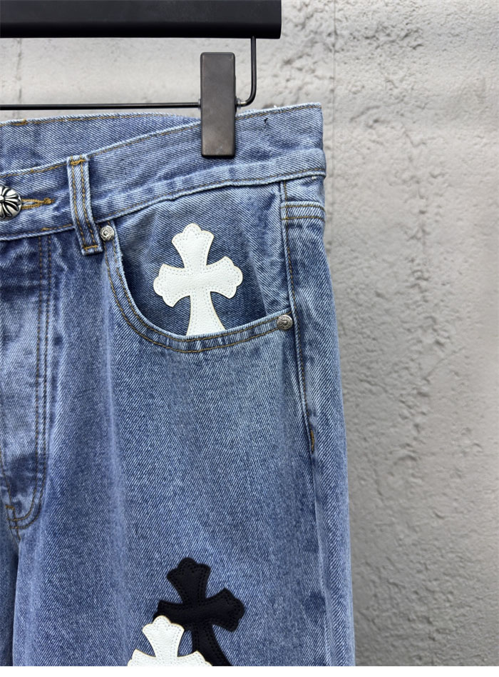Chrome Hearts 크롬하츠 멀티 크로스 데님 팬츠 레플리카 6번 이미지 - 의류 | 세미샵 레플리카 사이트