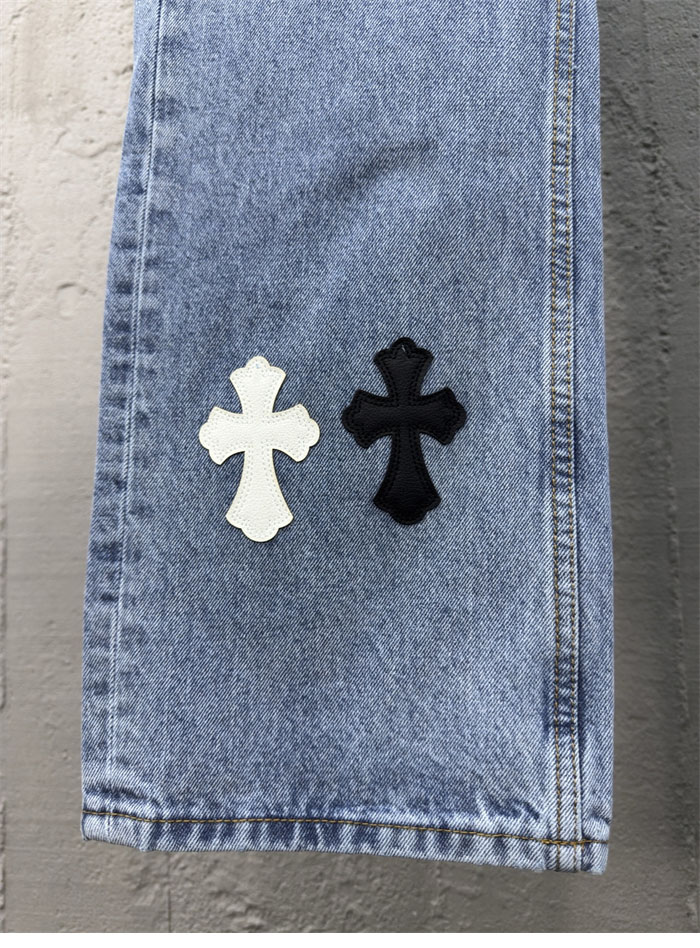Chrome Hearts 크롬하츠 멀티 크로스 데님 팬츠 레플리카 7번 이미지 - 의류 | 세미샵 레플리카 사이트