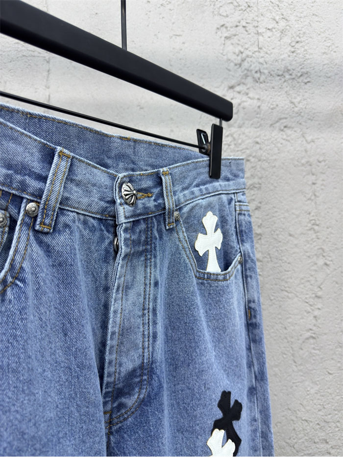 Chrome Hearts 크롬하츠 멀티 크로스 데님 팬츠 레플리카 9번 이미지 - 의류 | 세미샵 레플리카 사이트