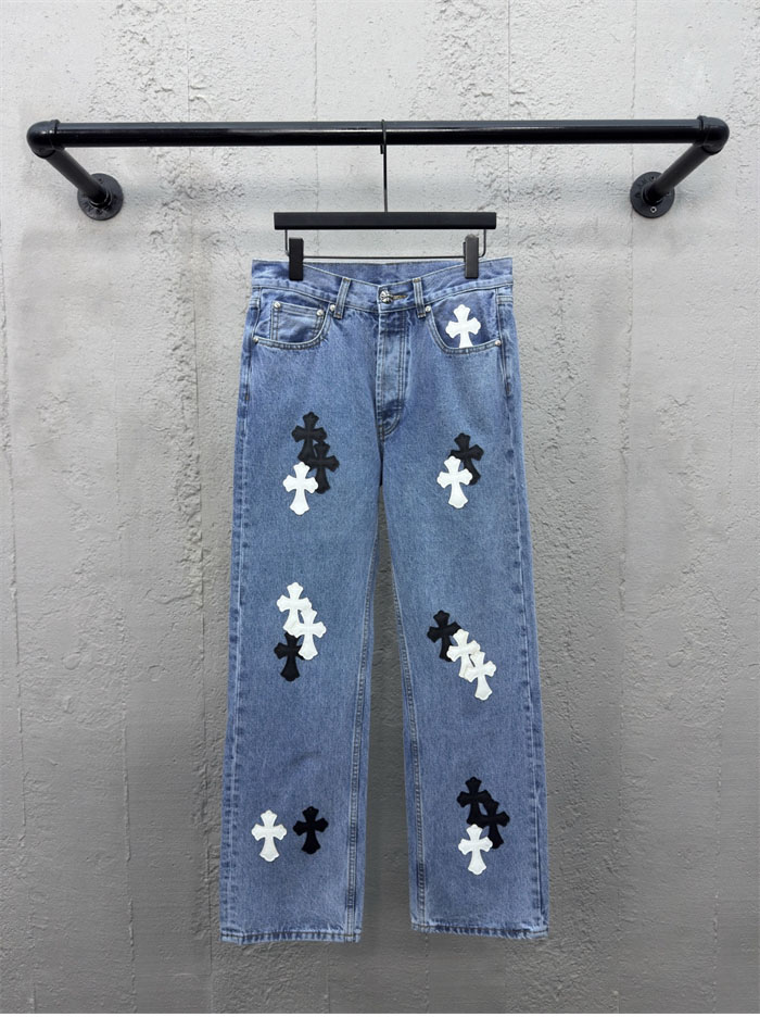 Chrome Hearts 크롬하츠 멀티 크로스 데님 팬츠 레플리카 11번 이미지 - 의류 | 세미샵 레플리카 사이트