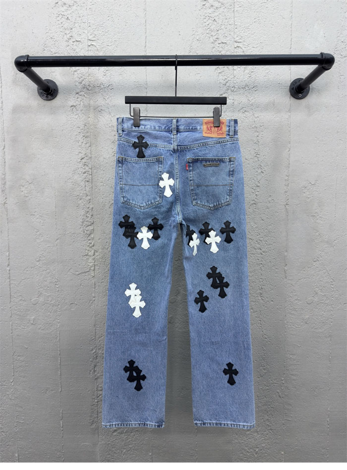 Chrome Hearts 크롬하츠 멀티 크로스 데님 팬츠 레플리카 12번 이미지 - 의류 | 세미샵 레플리카 사이트