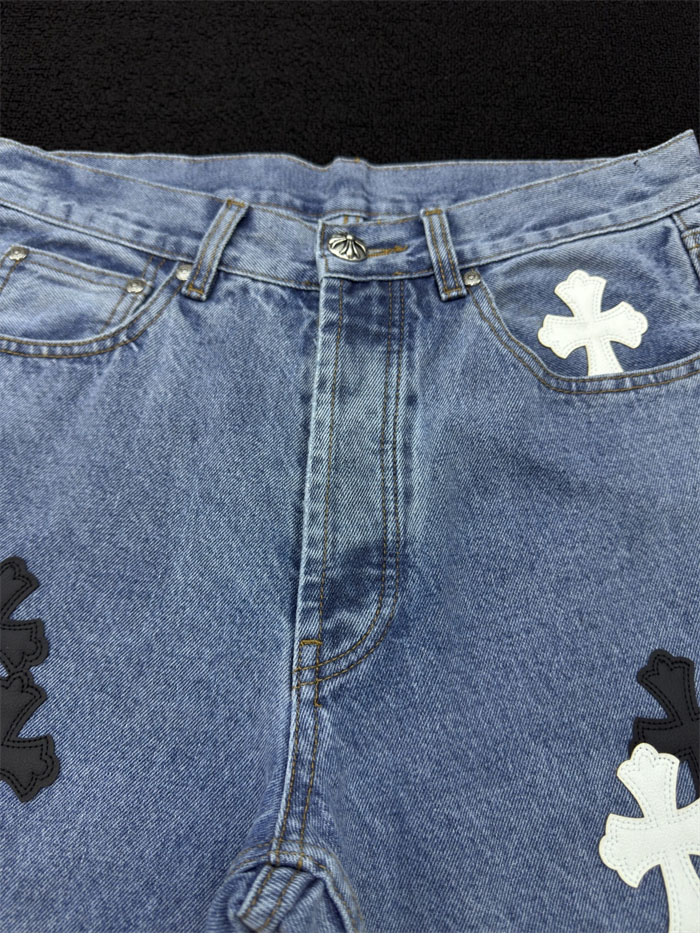 Chrome Hearts 크롬하츠 멀티 크로스 데님 팬츠 레플리카 13번 이미지 - 의류 | 세미샵 레플리카 사이트