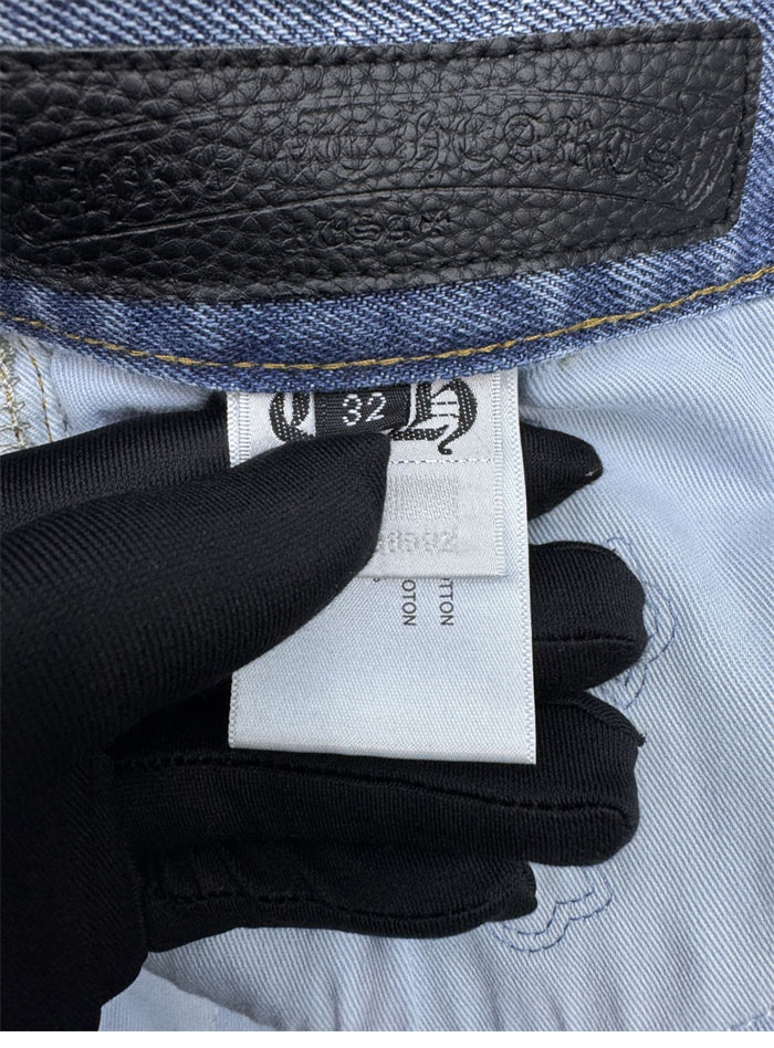 Chrome Hearts 크롬하츠 멀티 크로스 데님 팬츠 레플리카 17번 이미지 - 의류 | 세미샵 레플리카 사이트