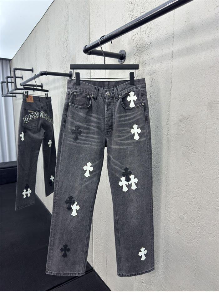 Chrome Hearts 크롬하츠 멀티 크로스 데님 팬츠 레플리카 2번 이미지 - 의류 | 세미샵 레플리카 사이트