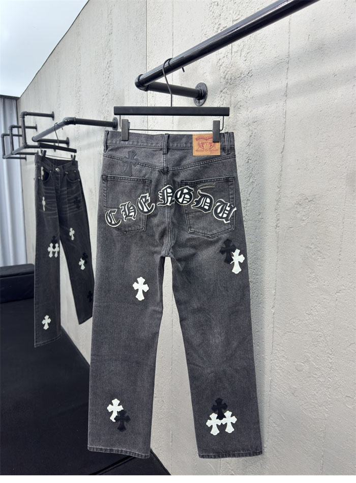 Chrome Hearts 크롬하츠 멀티 크로스 데님 팬츠 레플리카 3번 이미지 - 의류 | 세미샵 레플리카 사이트
