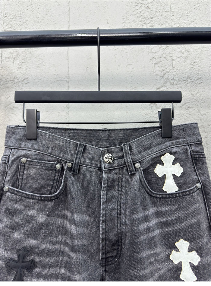 Chrome Hearts 크롬하츠 멀티 크로스 데님 팬츠 레플리카 4번 이미지 - 의류 | 세미샵 레플리카 사이트