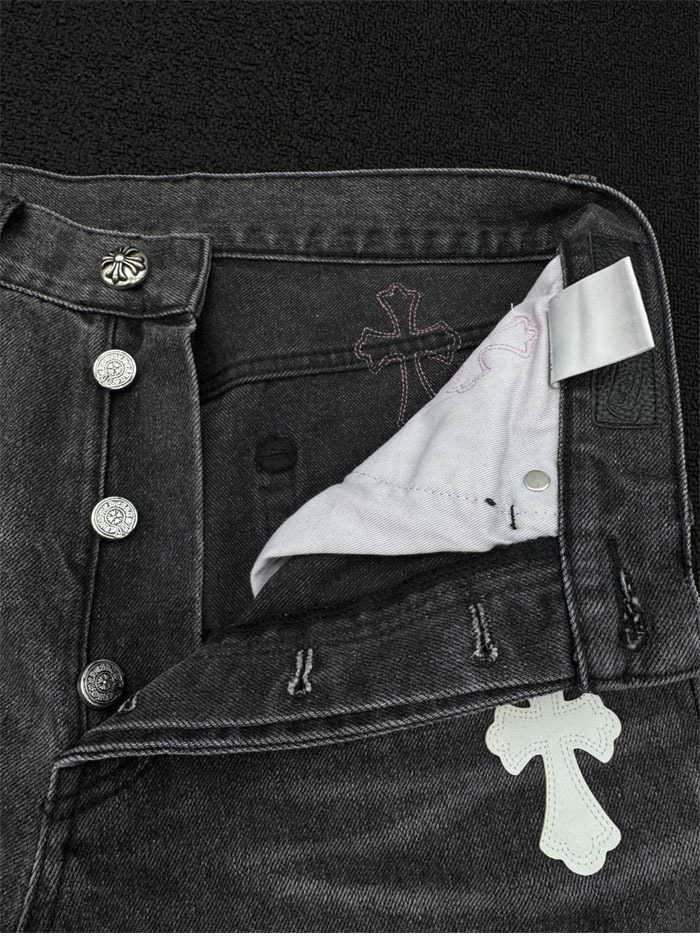 Chrome Hearts 크롬하츠 멀티 크로스 데님 팬츠 레플리카 15번 이미지 - 의류 | 세미샵 레플리카 사이트