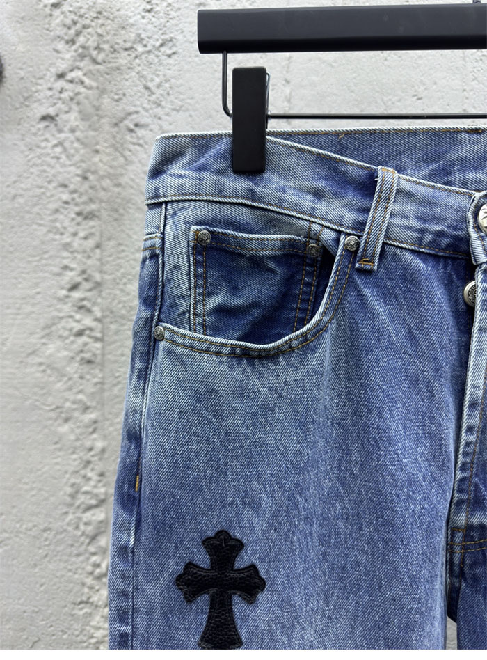 Chrome Hearts 크롬하츠 멀티 크로스 데님 팬츠 레플리카 5번 이미지 - 의류 | 세미샵 레플리카 사이트