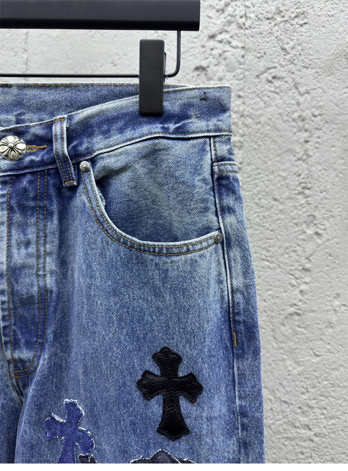 Chrome Hearts 크롬하츠 멀티 크로스 데님 팬츠 레플리카 6번 이미지 - 의류 | 세미샵 레플리카 사이트