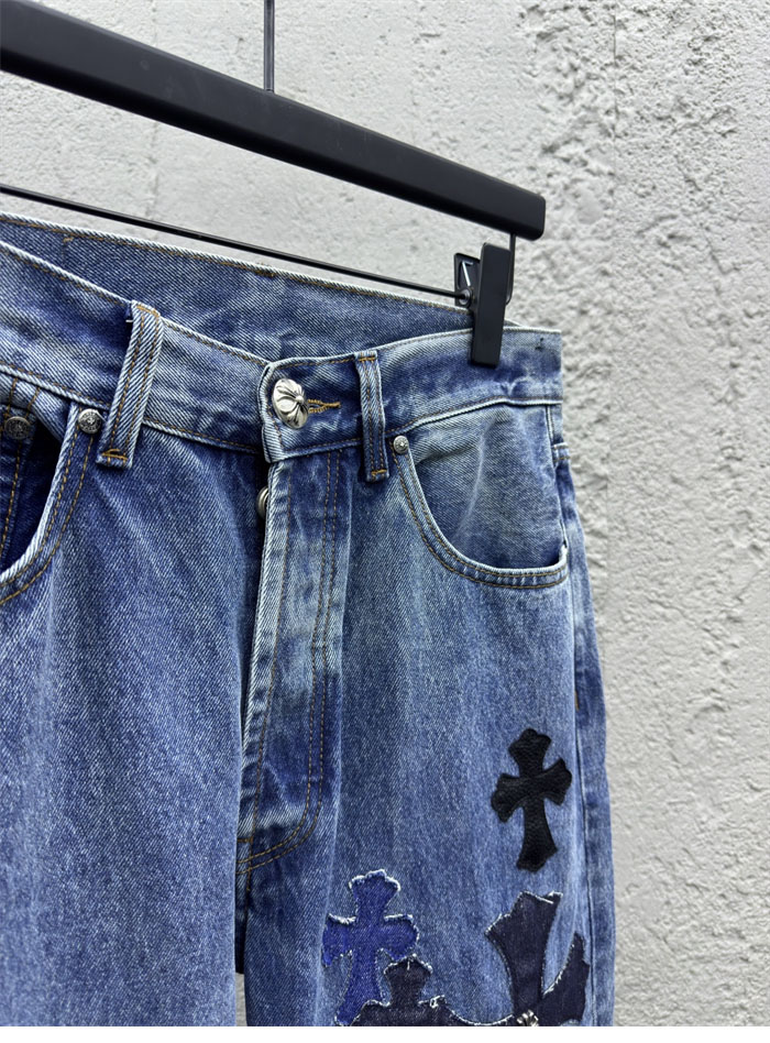 Chrome Hearts 크롬하츠 멀티 크로스 데님 팬츠 레플리카 9번 이미지 - 의류 | 세미샵 레플리카 사이트