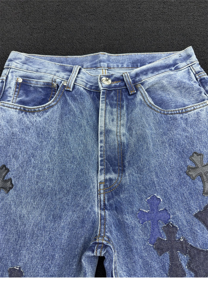 Chrome Hearts 크롬하츠 멀티 크로스 데님 팬츠 레플리카 11번 이미지 - 의류 | 세미샵 레플리카 사이트