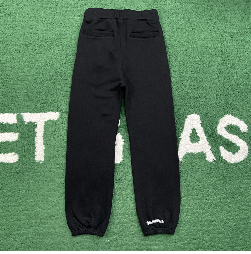 크롬하츠 크롬하츠 스크롤 로고 스펠아웃 스웨트팬츠 레플리카 5번 이미지 - 의류 | 세미샵 레플리카 사이트