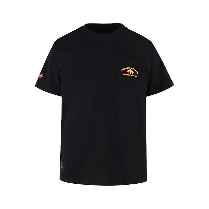 Chrome Hearts 크롬하츠 오렌지 세메터리 크로스 반팔 티셔츠 레플리카 1번 이미지 - 의류 | 세미샵 레플리카 사이트