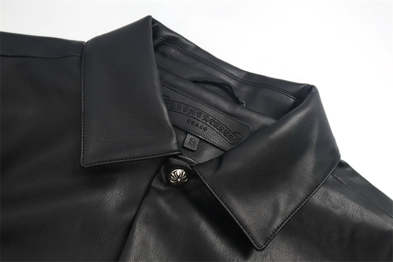 Chrome Hearts 크롬하츠 크로스 레더 자켓 레플리카 8번 이미지 - 의류 | 세미샵 레플리카 사이트