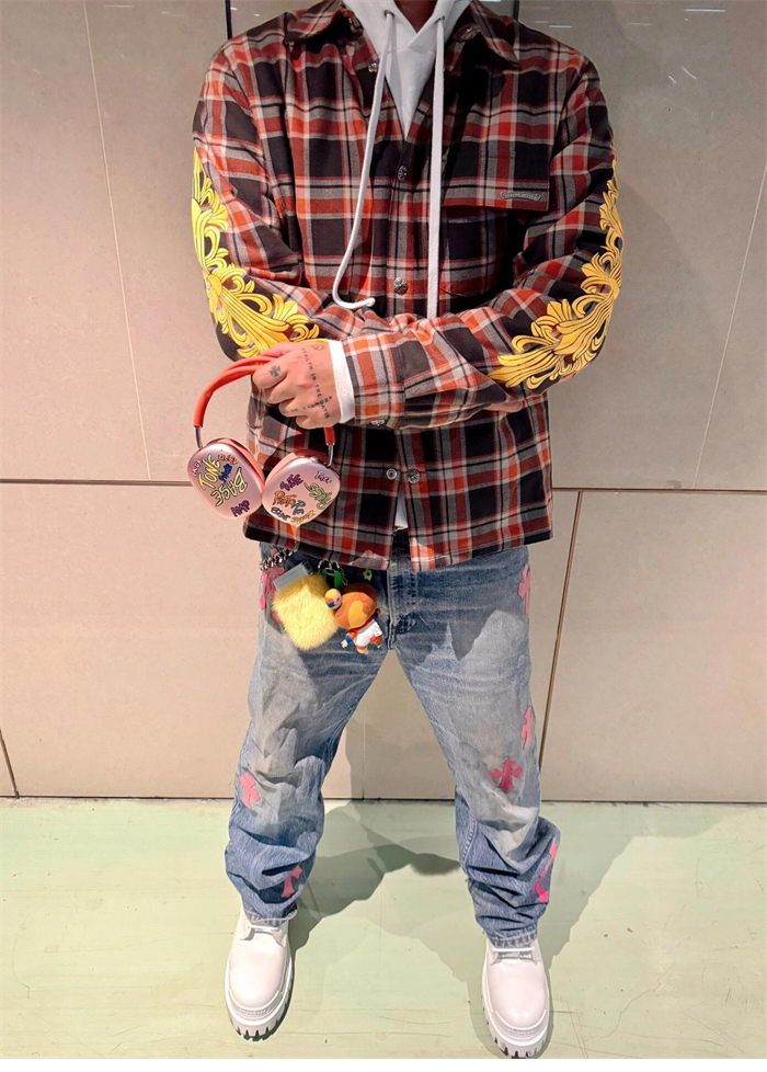 Chrome Hearts 크롬하츠 플로랄 크로스 로고 셔츠 2컬러 레플리카 3번 이미지 - 의류 | 세미샵 레플리카 사이트