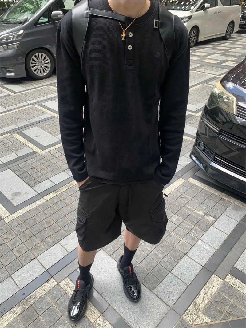 Chrome Hearts 크롬하츠 헨리넥 와플 버튼 니트 레플리카 4번 이미지 - 의류 | 세미샵 레플리카 사이트