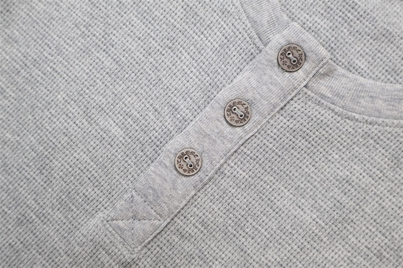 Chrome Hearts 크롬하츠 헨리넥 와플 버튼 니트 레플리카 9번 이미지 - 의류 | 세미샵 레플리카 사이트