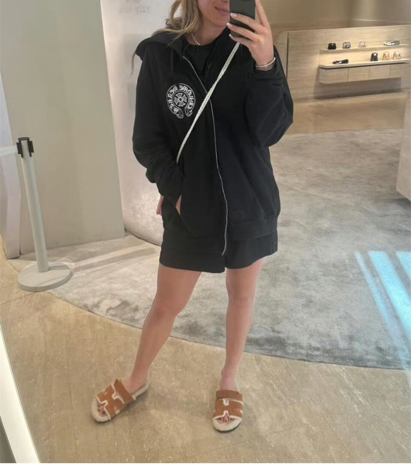 Chrome Hearts 크롬하츠 홀스슈 뉴욕 후드 집업 레플리카 3번 이미지 - 의류 | 세미샵 레플리카 사이트