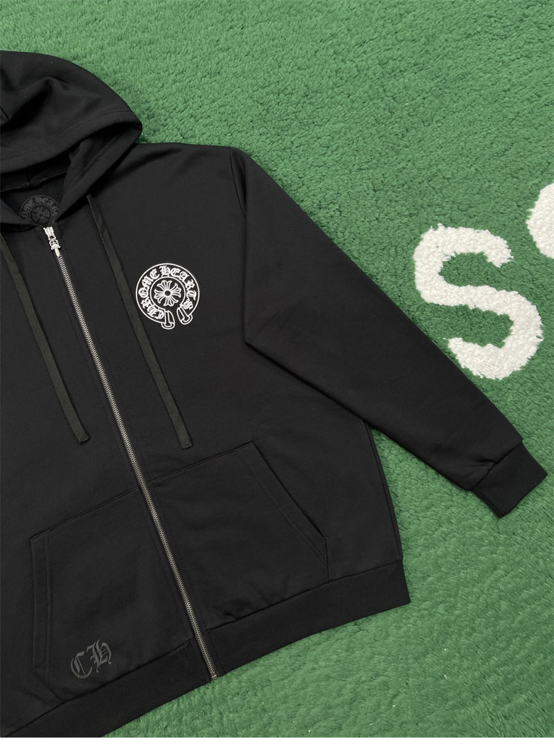 Chrome Hearts 크롬하츠 홀스슈 뉴욕 후드 집업 레플리카 6번 이미지 - 의류 | 세미샵 레플리카 사이트