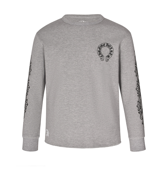 Chrome Hearts 크롬하츠 홀스슈 플로럴 슬리브 와플 써멀 티셔츠 레플리카 8번 이미지 - 의류 | 세미샵 레플리카 사이트