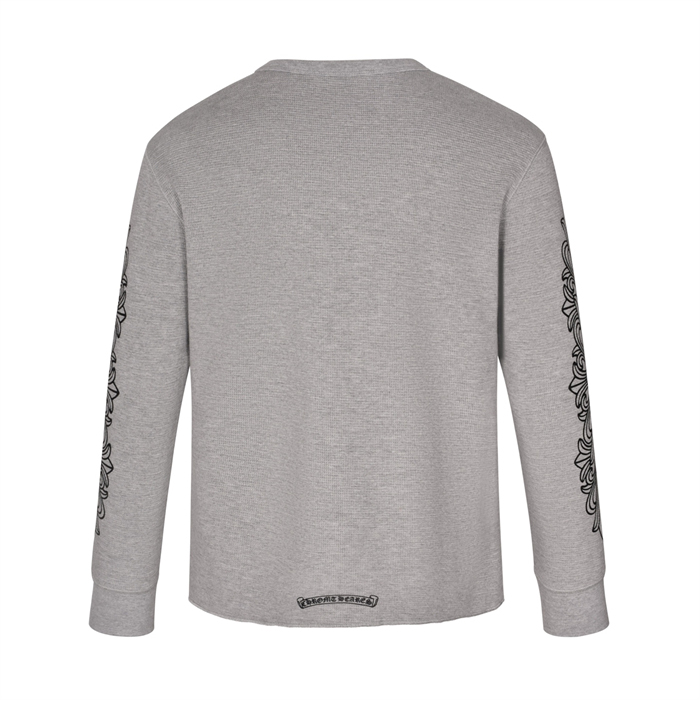 Chrome Hearts 크롬하츠 홀스슈 플로럴 슬리브 와플 써멀 티셔츠 레플리카 9번 이미지 - 의류 | 세미샵 레플리카 사이트