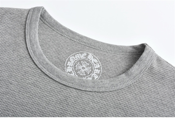 Chrome Hearts 크롬하츠 홀스슈 플로럴 슬리브 와플 써멀 티셔츠 레플리카 10번 이미지 - 의류 | 세미샵 레플리카 사이트