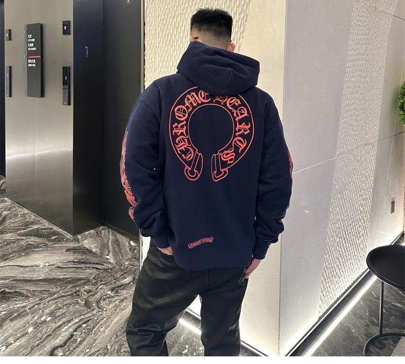 Chrome Hearts 크롬하츠 홀스슈 플로럴 후디 레플리카 3번 이미지 - 의류 | 세미샵 레플리카 사이트