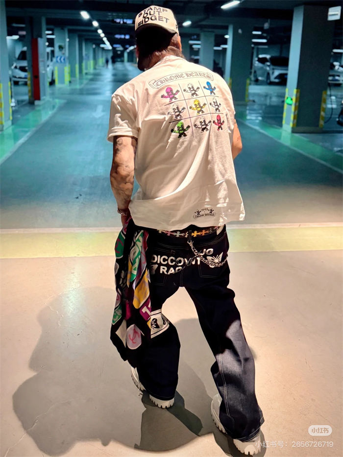 Chrome Hearts 크롬하츠 FOTI 포티 로고 멀티 반팔 티셔츠 레플리카 2번 이미지 - 의류 | 세미샵 레플리카 사이트