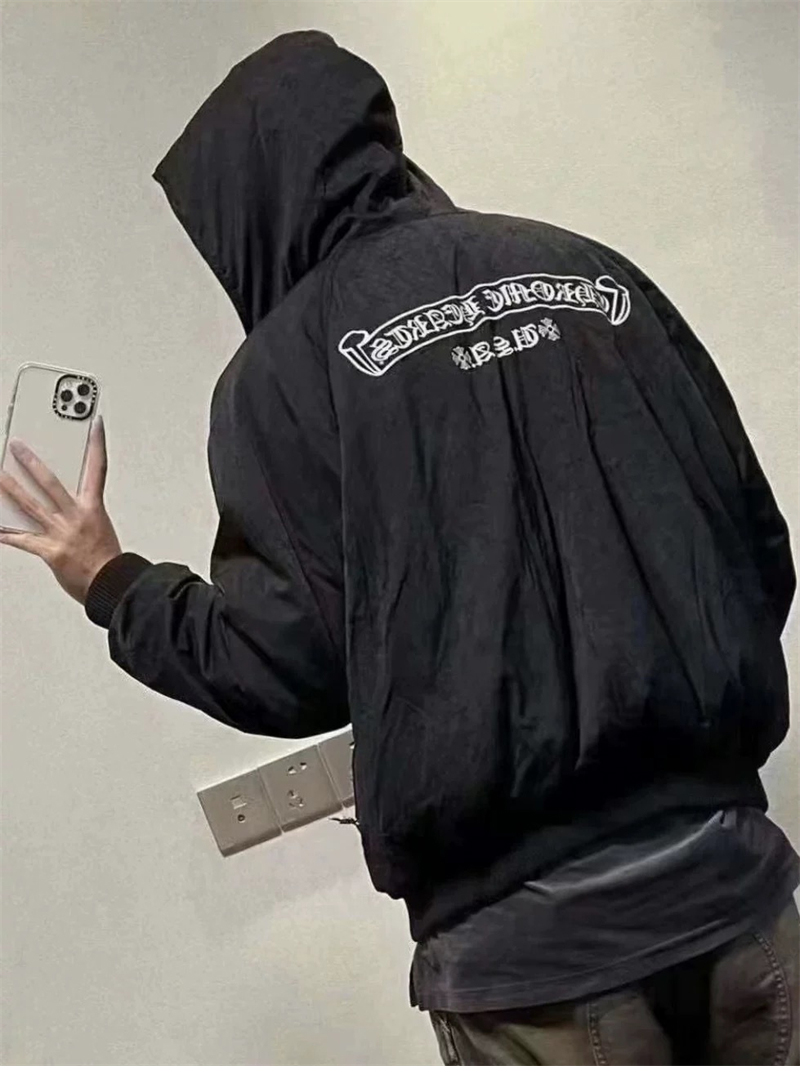 크롬하츠 크롬하츠 G.E.D 홀스슈 리버시블 후드 집업 자켓 레플리카 2번 이미지 - 의류 | 세미샵 레플리카 사이트