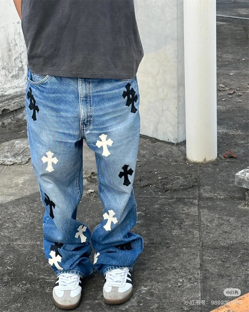 Chrome Hearts 크롬하츠 x 리바이스 멀티 크로스 데님 팬츠 레플리카 2번 이미지 - 의류 | 세미샵 레플리카 사이트