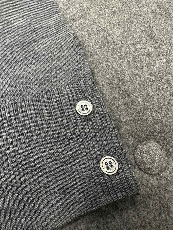 Thom Browne 톰브라운 사선완장 클래식 울 니트 스웨터 레플리카 15번 이미지 - 의류 | 세미샵 레플리카 사이트