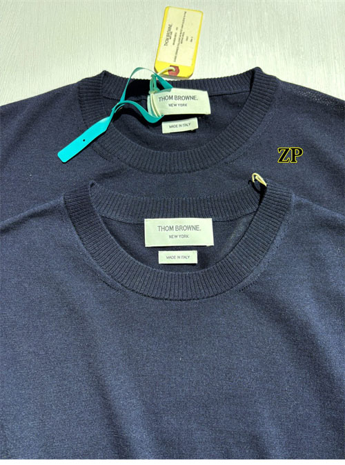 Thom Browne 톰브라운 사선완장 4-Bar 니트 스웨터 레플리카 17번 이미지 - 의류 | 세미샵 레플리카 사이트