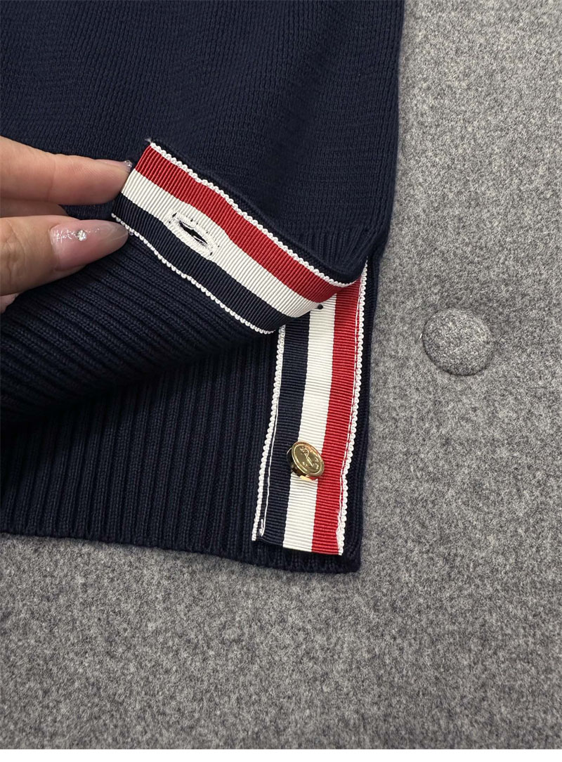 Thom Browne 톰브라운 사선완장 4-Bar 밀라노 스티치 클래식 가디건 레플리카 14번 이미지 - 의류 | 세미샵 레플리카 사이트