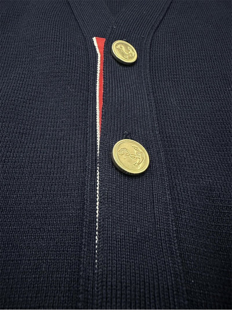 Thom Browne 톰브라운 사선완장 4-Bar 밀라노 스티치 클래식 가디건 레플리카 18번 이미지 - 의류 | 세미샵 레플리카 사이트