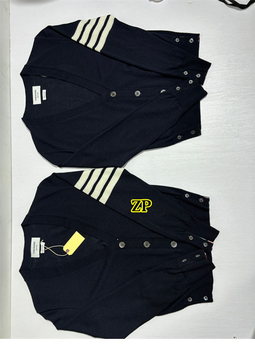 Thom Browne 톰브라운 사선완장 4-Bar 여성용 울 가디건 레플리카 5번 이미지 - 의류 | 세미샵 레플리카 사이트