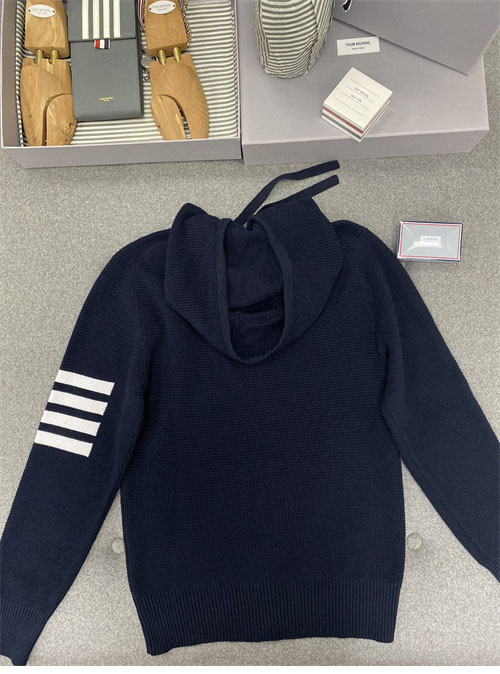 Thom Browne 톰브라운 사선완장 4-Bar 와플 후드 집업 레플리카 12번 이미지 - 의류 | 세미샵 레플리카 사이트