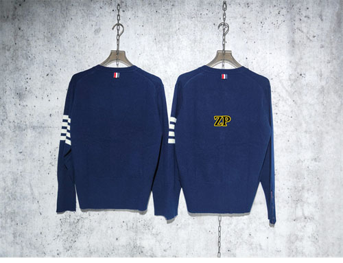 Thom Browne 톰브라운 사선완장 4-Bar 캐시미어 크롭 가디건 레플리카 6번 이미지 - 의류 | 세미샵 레플리카 사이트