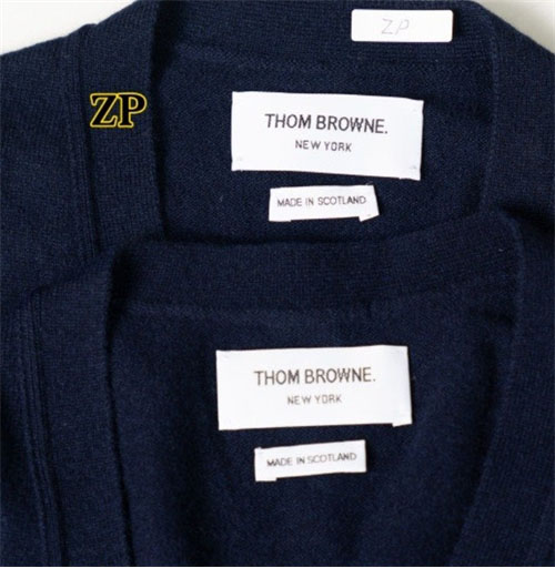 Thom Browne 톰브라운 사선완장 4-Bar 캐시미어 크롭 가디건 레플리카 13번 이미지 - 의류 | 세미샵 레플리카 사이트