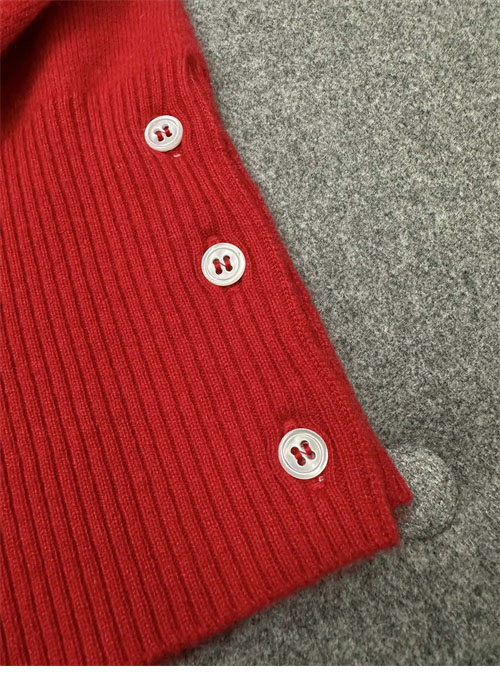 Thom Browne 톰브라운 사선완장 4-Bar 크롭 캐시미어 가디건 [터보] 레플리카 10번 이미지 - 의류 | 세미샵 레플리카 사이트