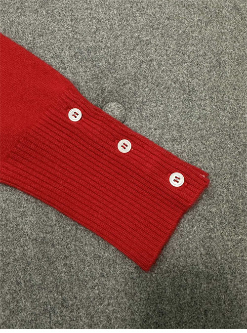 Thom Browne 톰브라운 사선완장 4-Bar 크롭 캐시미어 가디건 [터보] 레플리카 20번 이미지 - 의류 | 세미샵 레플리카 사이트