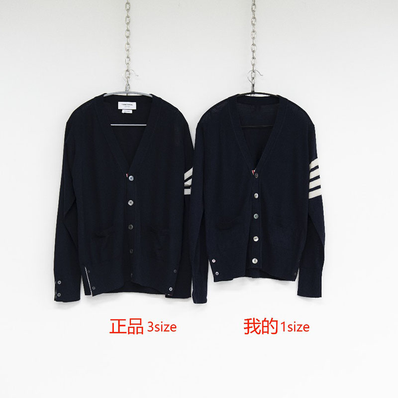 Thom Browne 톰브라운 사선완장 4-Bar 클래식 가디건 레플리카 1번 이미지 - 의류 | 세미샵 레플리카 사이트