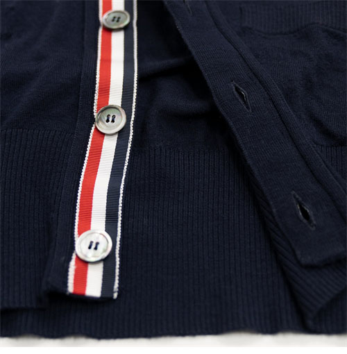 Thom Browne 톰브라운 사선완장 4-Bar 클래식 가디건 레플리카 6번 이미지 - 의류 | 세미샵 레플리카 사이트