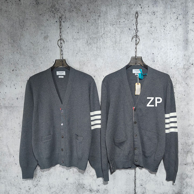 Thom Browne 톰브라운 사선완장 4-Bar 클래식 울 가디건 레플리카 1번 이미지 - 의류 | 세미샵 레플리카 사이트