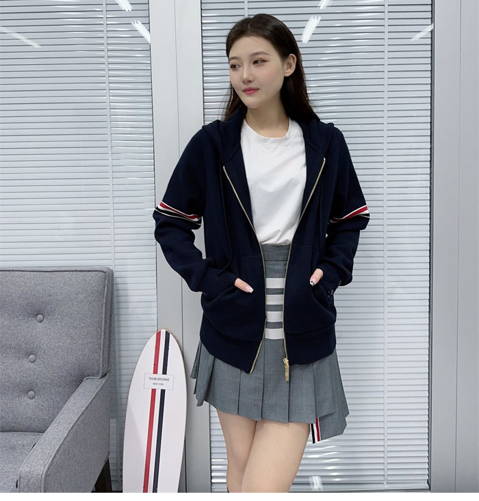 Thom Browne 톰브라운 암밴드 후드 집업 레플리카 3번 이미지 - 의류 | 세미샵 레플리카 사이트