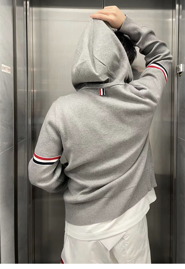 Thom Browne 톰브라운 암밴드 후드 집업 레플리카 5번 이미지 - 의류 | 세미샵 레플리카 사이트