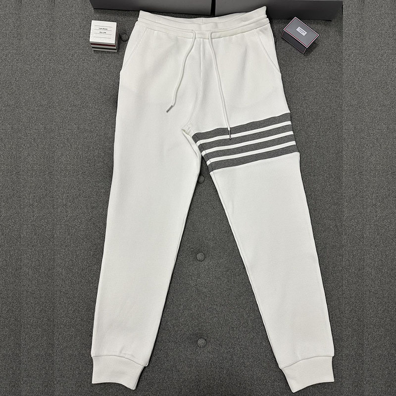 Thom Browne 톰브라운 와플 사선완장 4-Bar 스웨트팬츠 레플리카 1번 이미지 - 의류 | 세미샵 레플리카 사이트