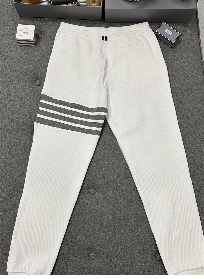Thom Browne 톰브라운 와플 사선완장 4-Bar 스웨트팬츠 레플리카 5번 이미지 - 의류 | 세미샵 레플리카 사이트
